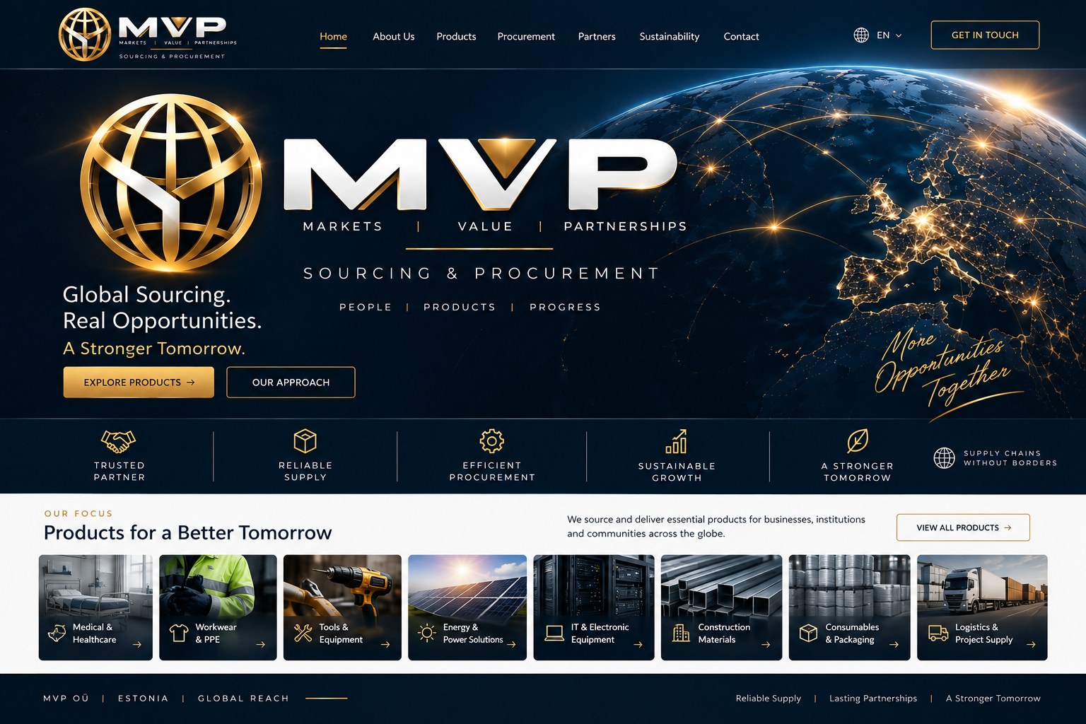 MVP Global sourcing and procurement